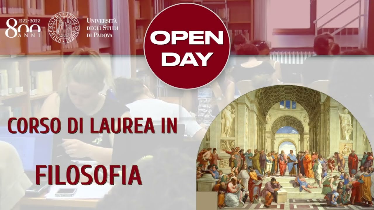 UniPd - Open Day Laurea triennale in Filosofia