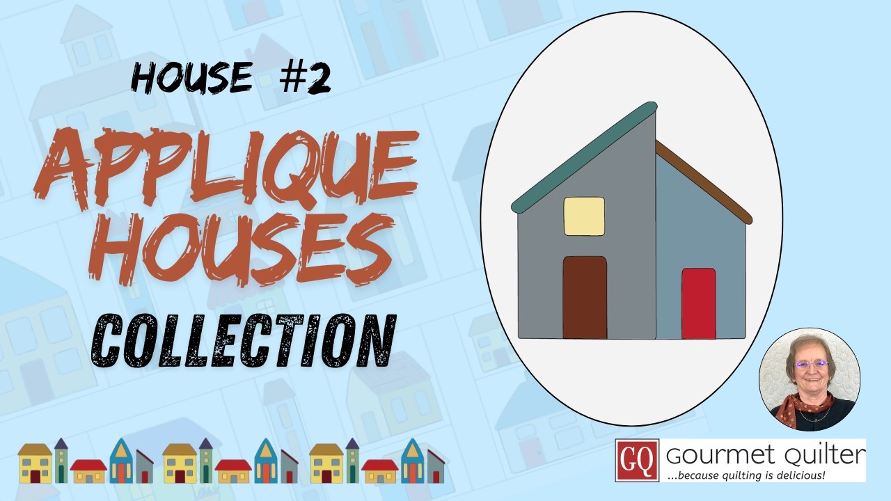 Houses  -  Applique 02 - Tasty Treats 2020