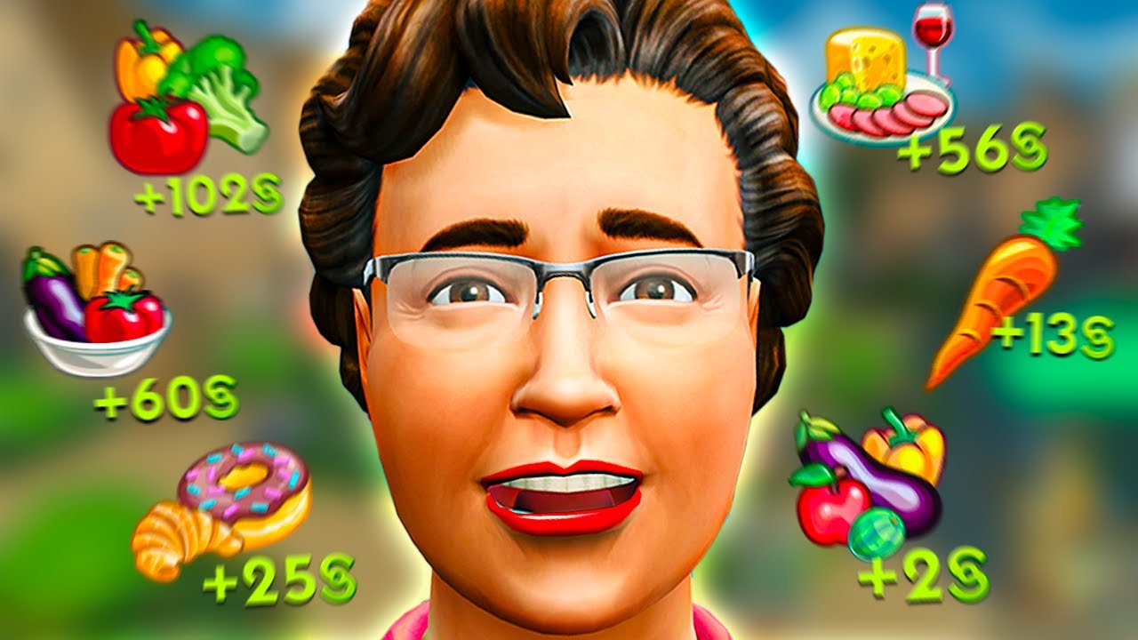 Devenir RICHE qu'avec la CUISINE 🥕 (petite masterclass) | Challenge SIMS 4