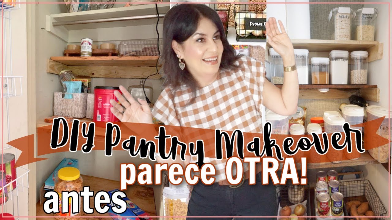 IDEAS PARA TRANSFORMAR UNA DESPENSA ! que SUPER CAMBIO ✅ en la  cocina ✨ DIY Small PANTRY MAKEOVER
