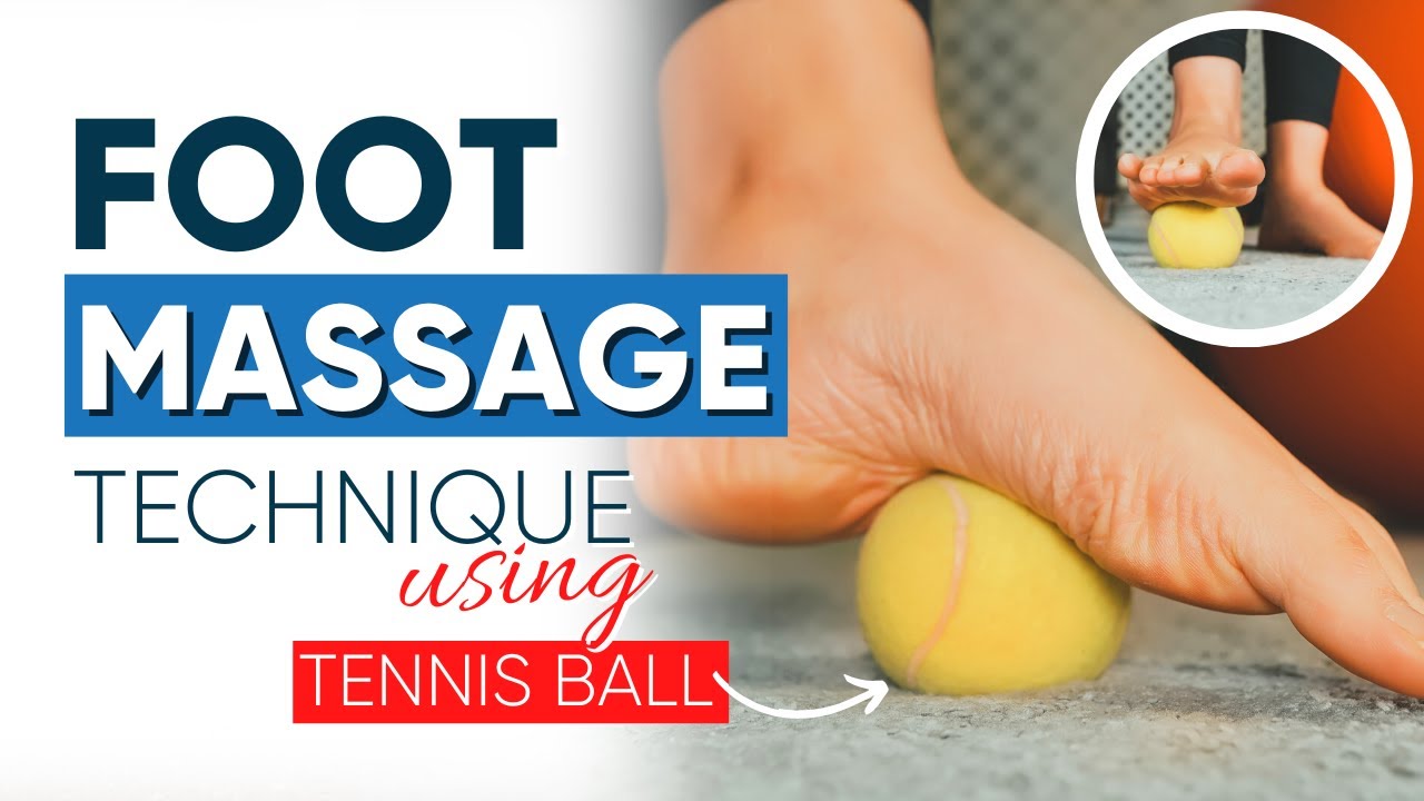 Quick Foot Massage Technique using the Tennis Ball!