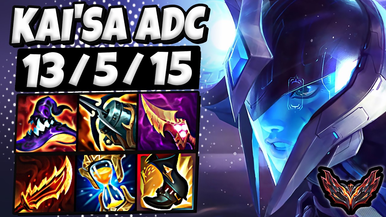 Kai'Sa vs Ezreal [ ADC ] Patch 25.21 Korea Grandmaster 922 LP