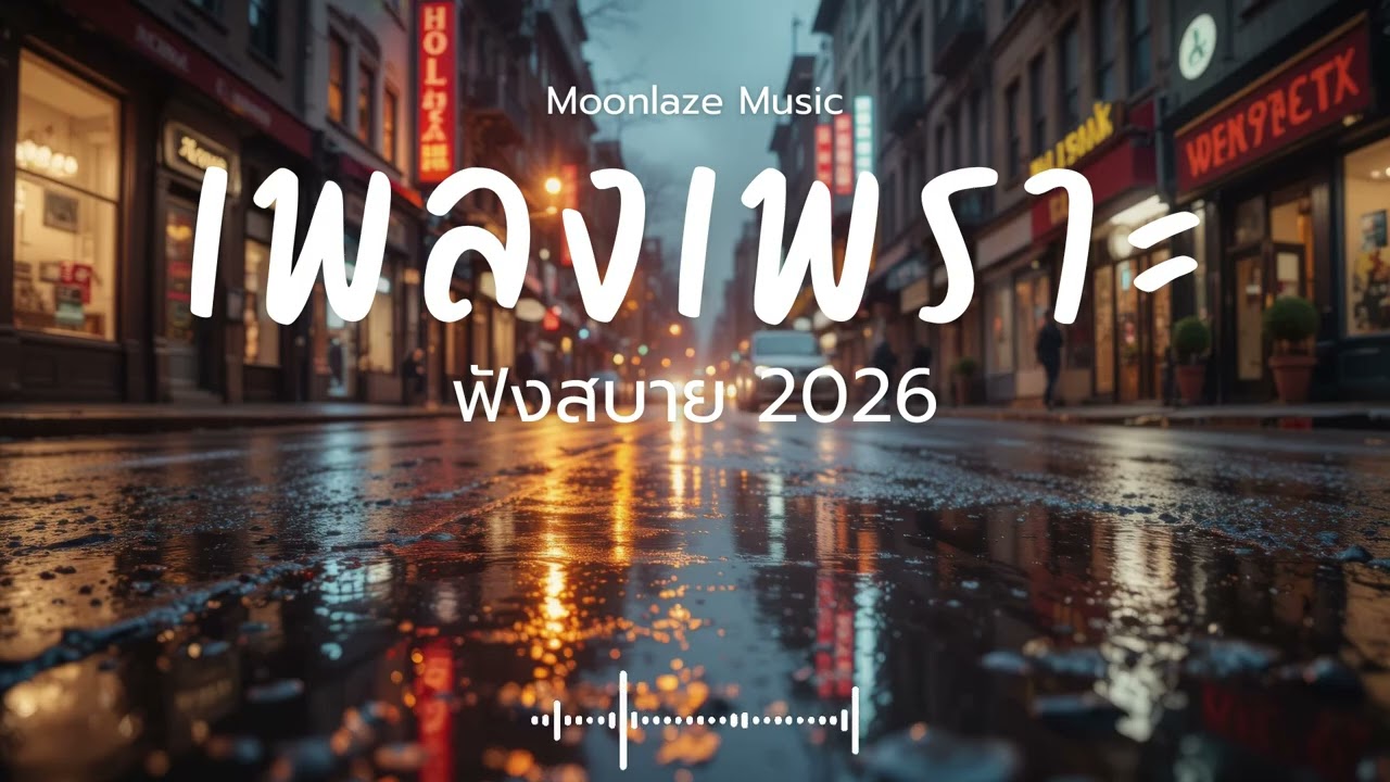 รวมเพลงเพราะๆ 2026 Vol.241 Moonlaze Music ฟังสบายฟังยาวๆ #เพลงใหม่ล่าสุด  #เพลงฮิต #เพลงไทย #รวมเพลง