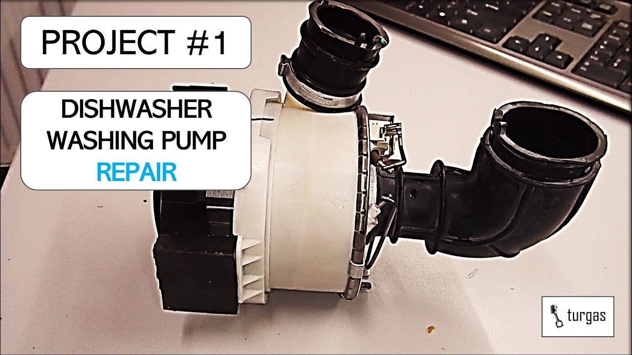 Project #1 - Dishwasher Washing Pump Repair (Hotpoint ARISTON - F15 error)
