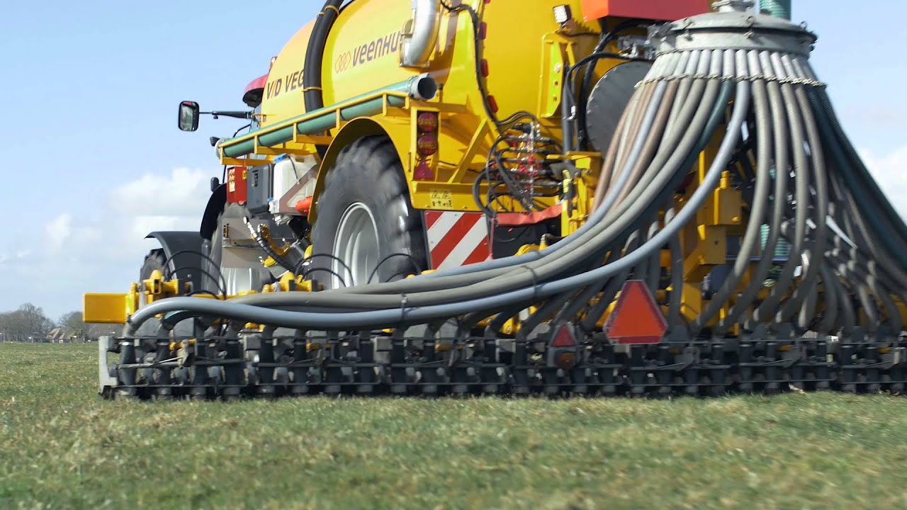 Loonbedrijf vd Vegt  met Veenhuis HDG 14000 tank.