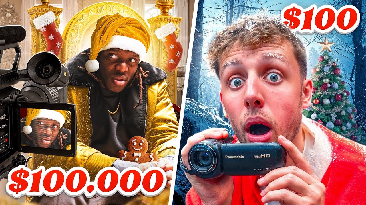 SIDEMEN $100,000 VS $100 CHRISTMAS MOVIE