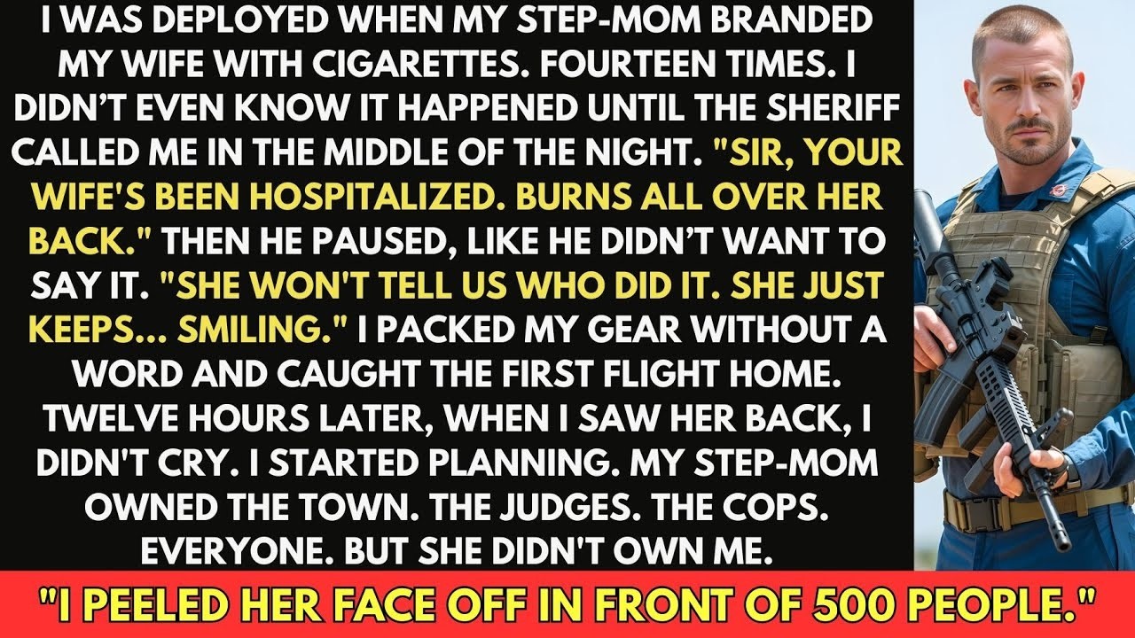 Step Mom Branded My Wife With Cigarettes 14 Times—She Smiled—Navy SEAL Husband Peeled Her Face O