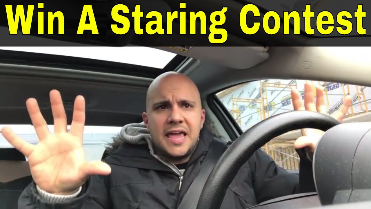 How To Win A Staring Contest-Tutorial