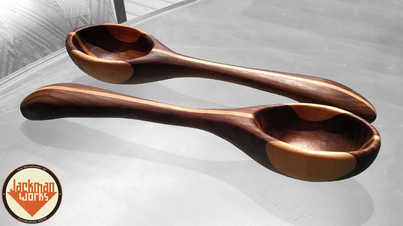 Making Laminated Wood Spoons