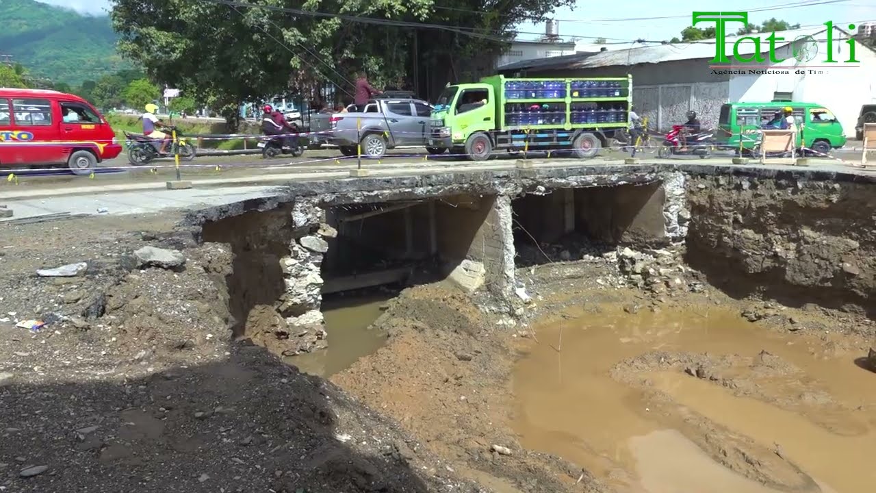 TATOLI ATUÁL - Projetu kontrusaun ponte Kuluhun ho orsamentu rihun $400-resin