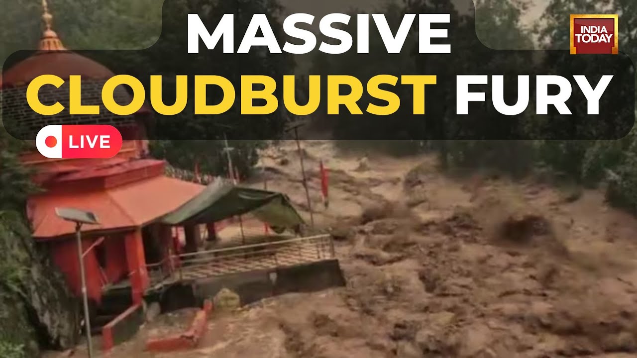LIVE: J&K Doda Cloudburst Kills 4 | Flash Floods in Himachal Pradesh Wash Away Manali Highway