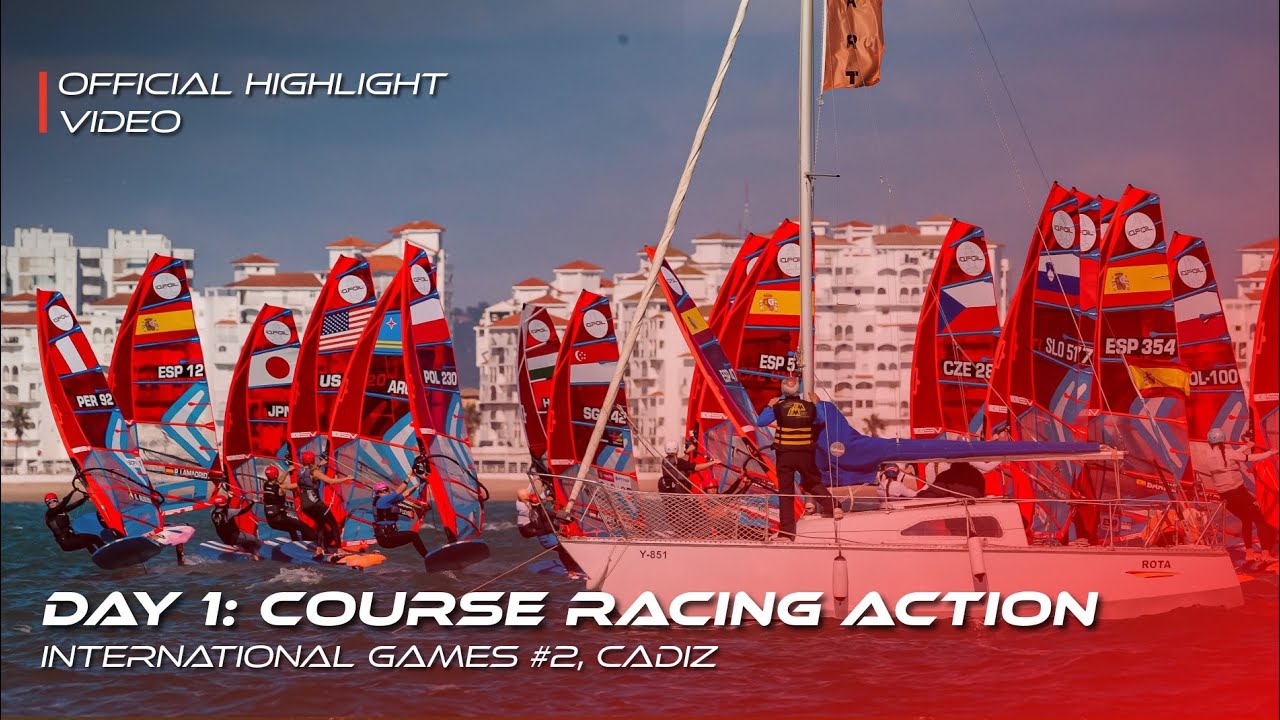 Highlights Day 1 | iQFoil Games #2 Cádiz 