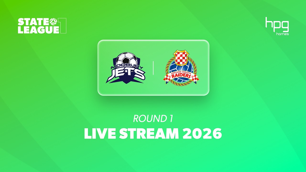 #HPGHomesSL1 | RD1 - Modbury Jets v Adelaide Croatia Raiders 2026