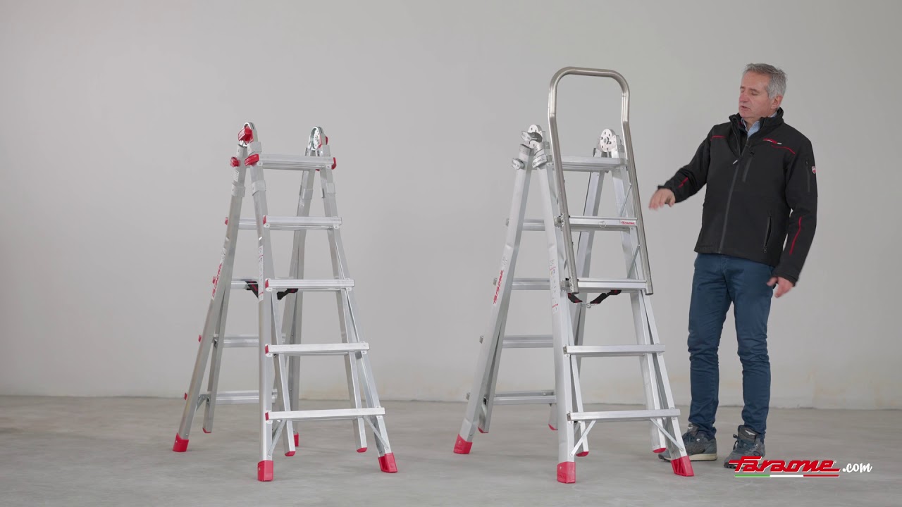 DIFFERENZE TRA UNA SCALA TELESCOPICA SUPER TELES ED UNA TELES TT FARAONE