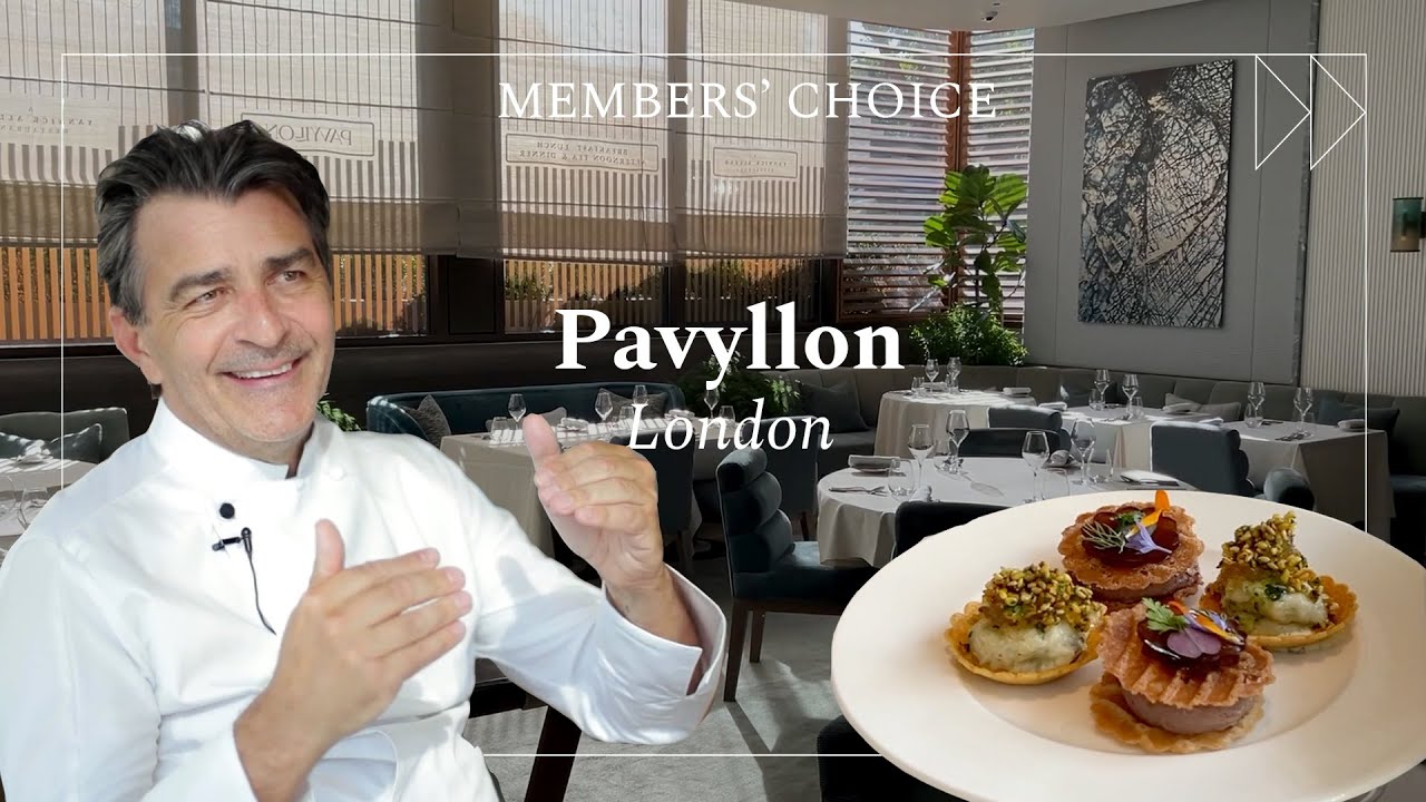 Restaurant Pavyllon, London - by Chef Yannick Alléno