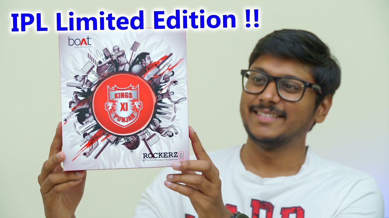 IPL Limited Edition boAt Rockerz 400 Unboxing & Review...