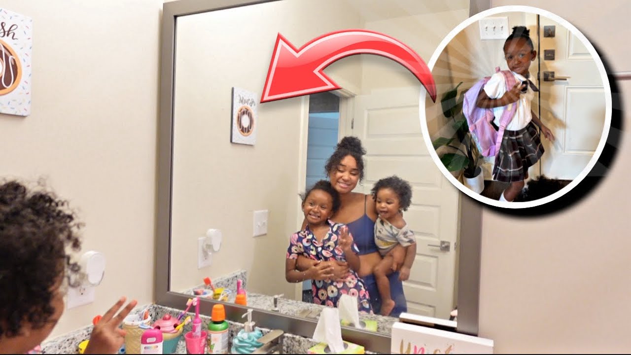 My Realistic Morning Routine with 2 Kids | Single Mom Edition
