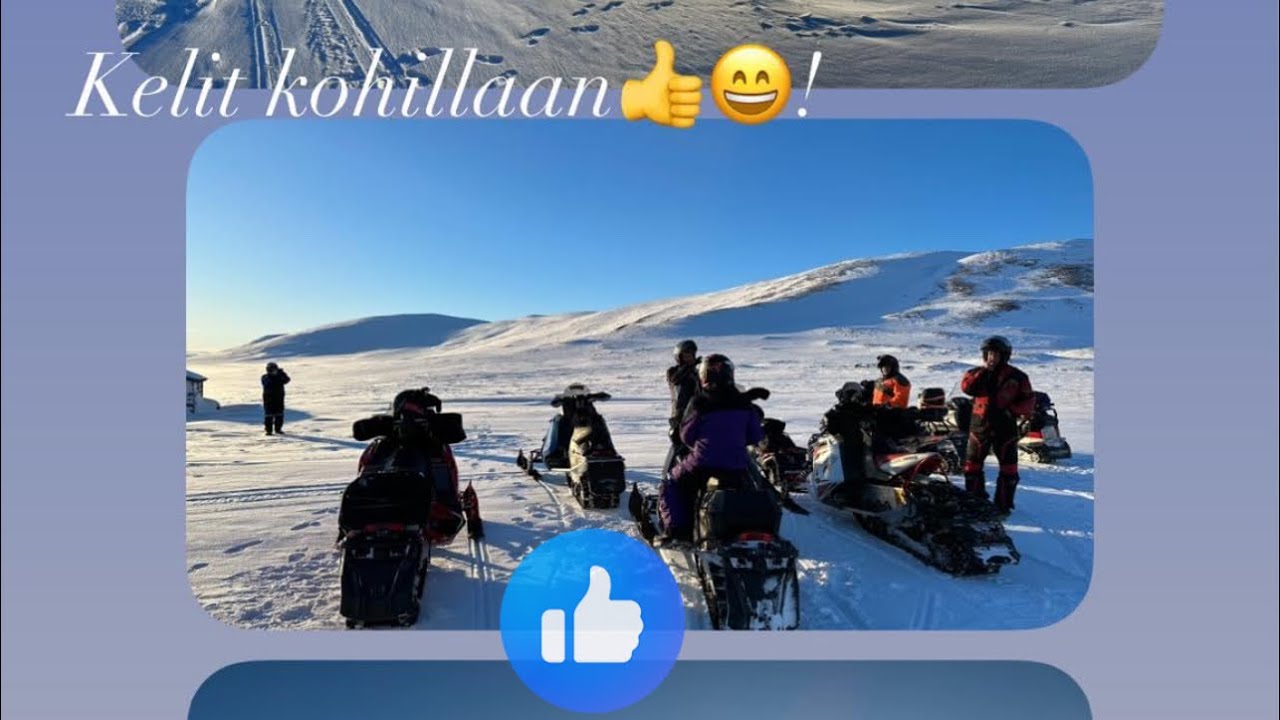 Kelkkailua Kilpisjärvi - Skibotn (Norja)