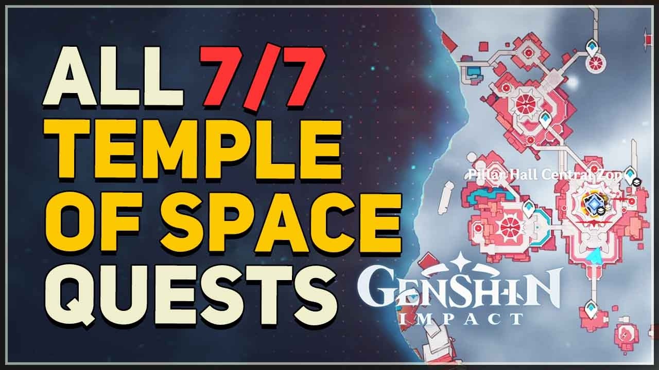 Temple of Space All Quests FULL Walkthrough Genshin Impact 6.5