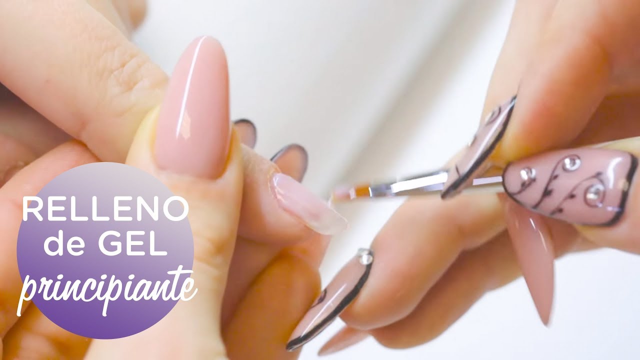PASO A PASO Relleno uñas de gel principiantes | Manicura24