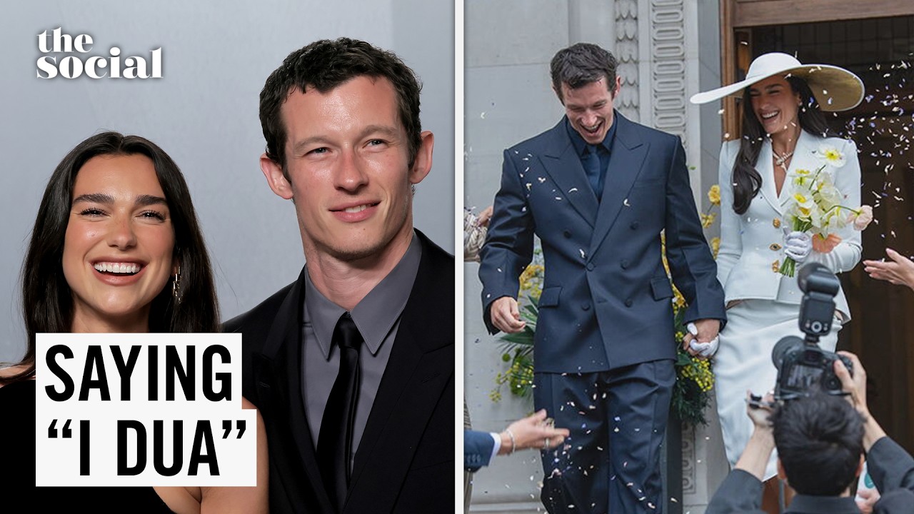 Dua Lipa and Callum Turner&rsquo;s Wedding Came out of Nowhere | The Social