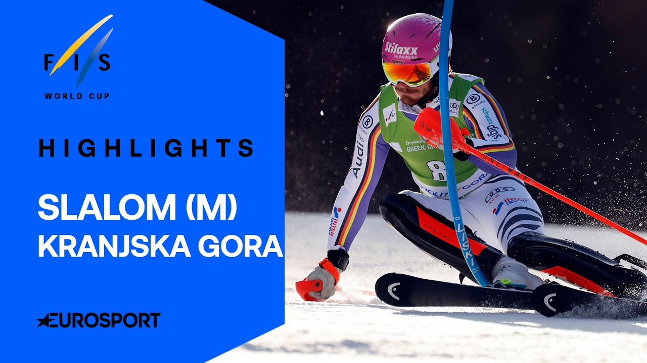 Straßer fehlt ein Wimpernschlag in furiosem Slalom-Krimi | Highlights deutsch | Kranjska Gora