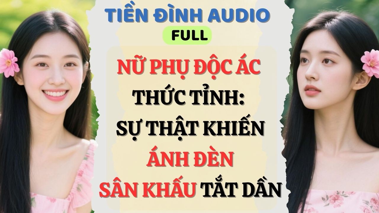 Truyện Audio |NỮ PHỤ ĐỘC ÁC THỨC TỈNH: SỰ THẬT KHIẾN ÁNH ĐÈN SÂN KHẤU TẮT DẦN|#fullaudio#truyenaudio