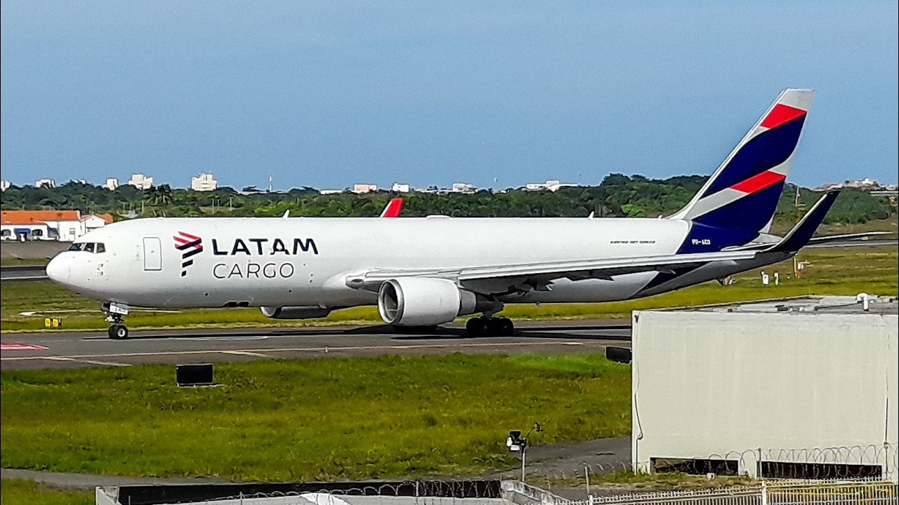 Boeing 767-300F Latam Cargo | Decolagem em Salvador