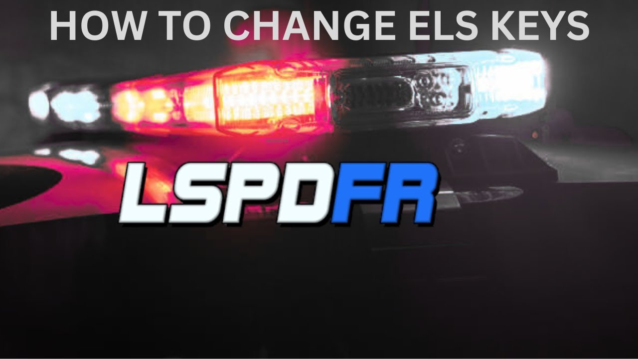 How to change ELS Keys in GTA V | LSPDFR | #gta5 #lspdfr #tutorial