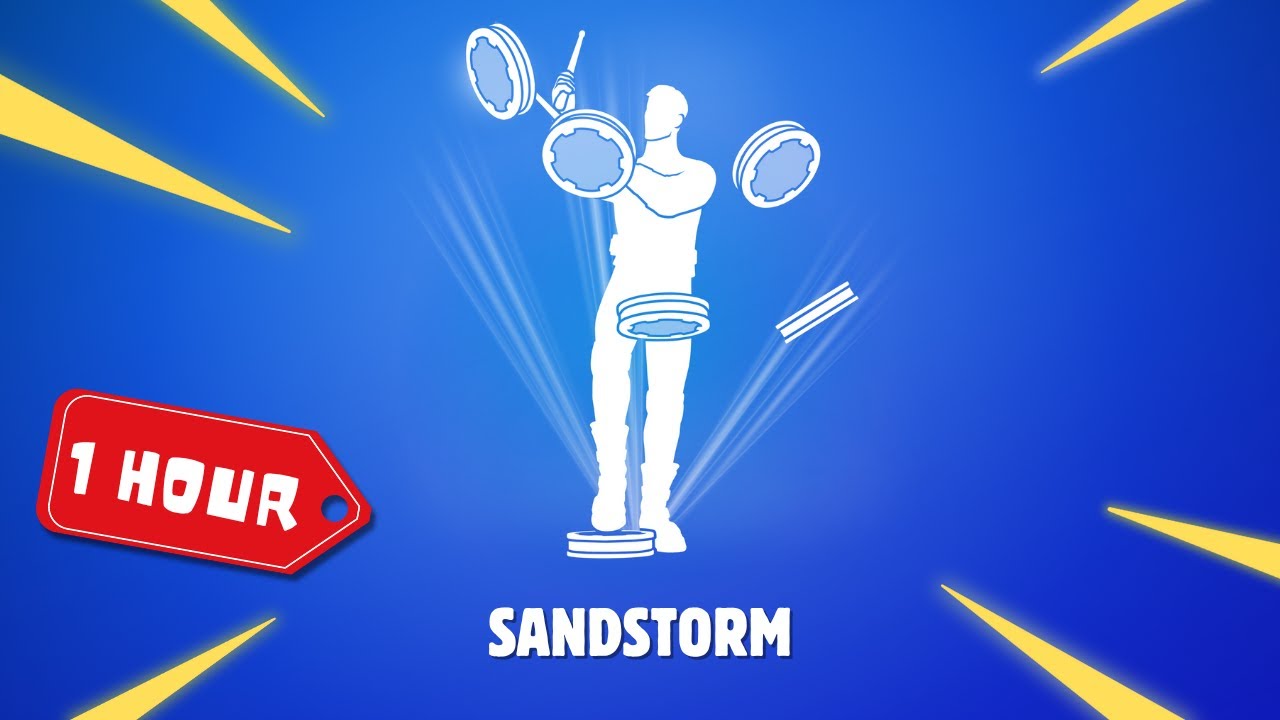 Fortnite Sandstorm 1 HOUR edition (Darude - Sandstorm)