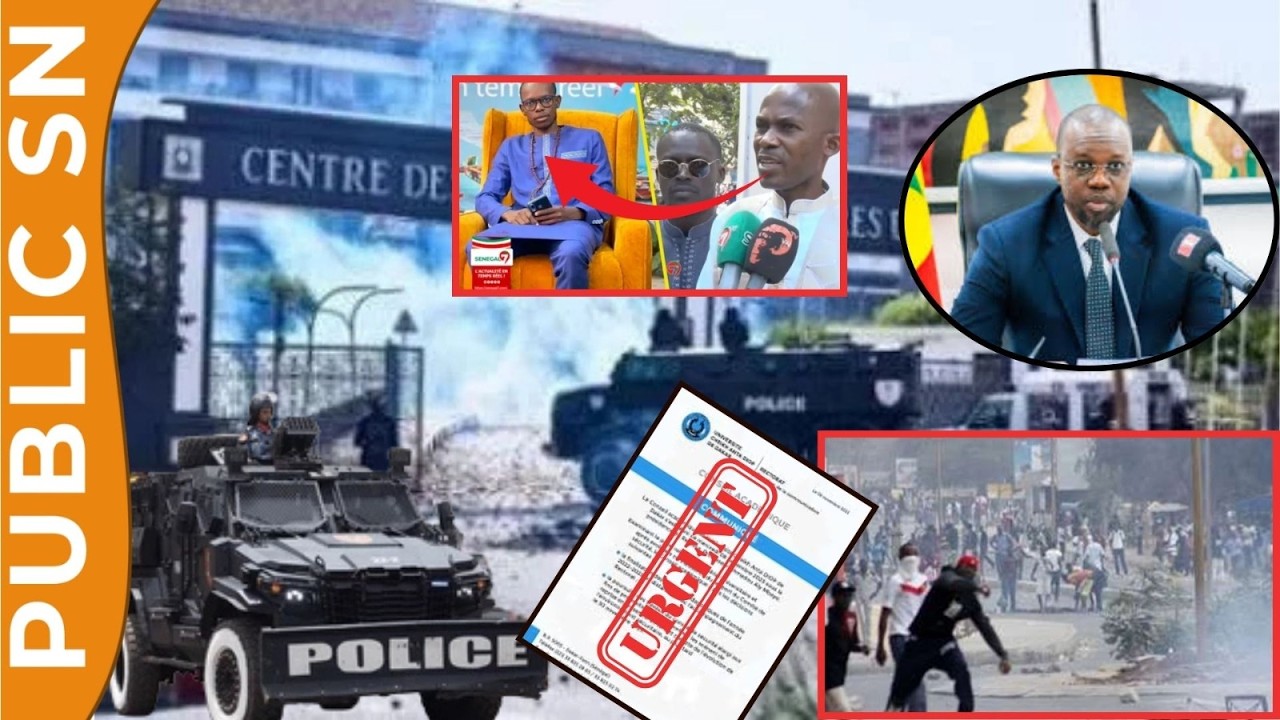 🚨URGENT ! Ça Ch@uffe à L’UCAD, la décision est tombée pour…, Sonko annoncé à Guinguinéo
