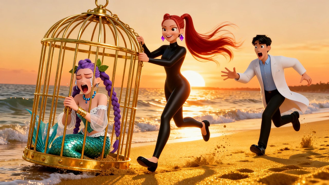 RUMI TRAPPED UNDERWATER | 😱 Oxygen Running Out… Can JINU Save Her Before It’s Too Late 🌊