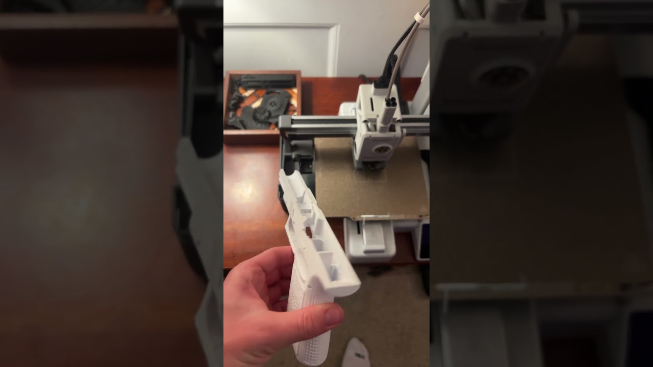Bambu labs a1 mini ghost gun #ghostguns #3dprinting #bambulab #bullet #py2a