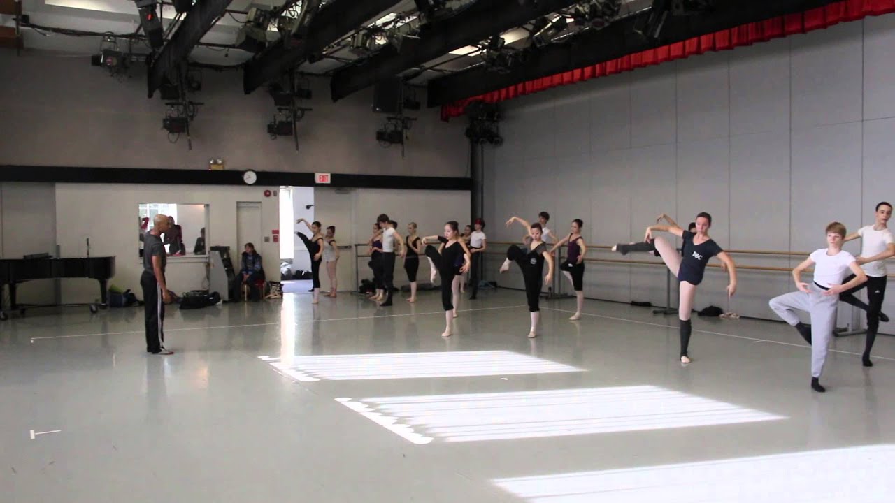 Matthew Rushing Master Class at the Kirov Academy of Ballet
