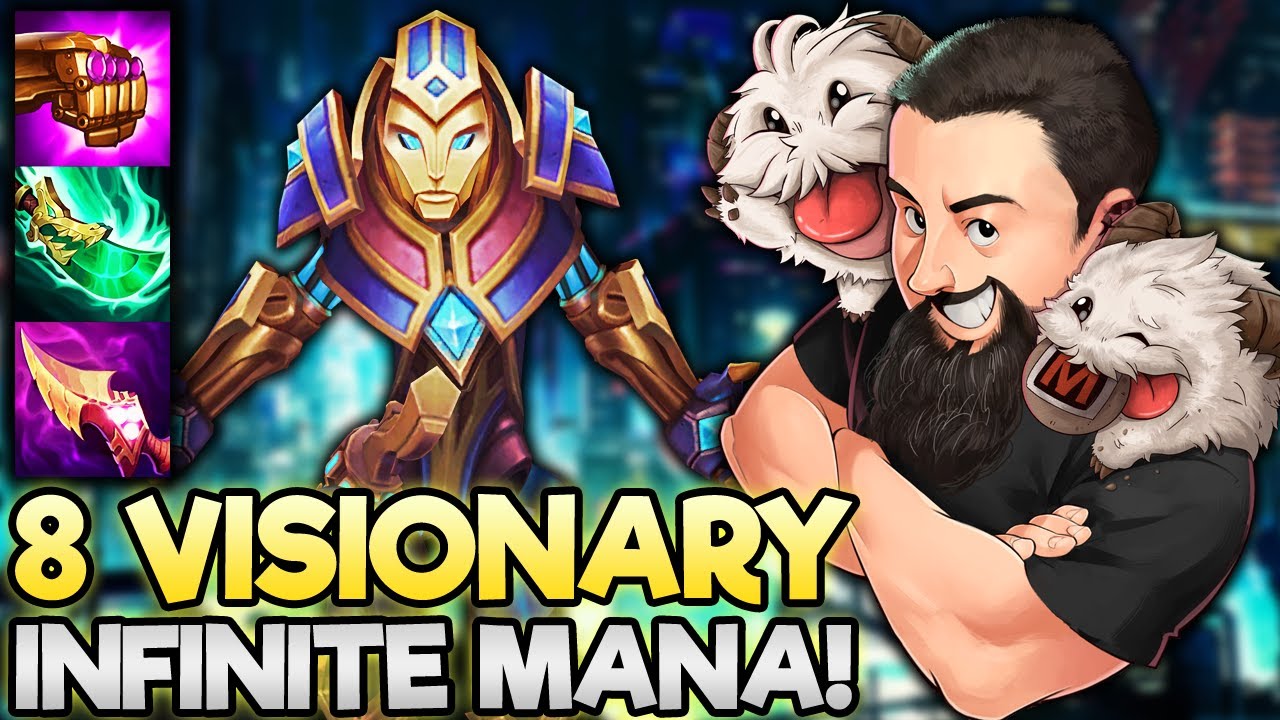 8 Visionary - Finally a 5 Cost Malzahar!! | TFT Into the Arcane | Teamfight Tactics