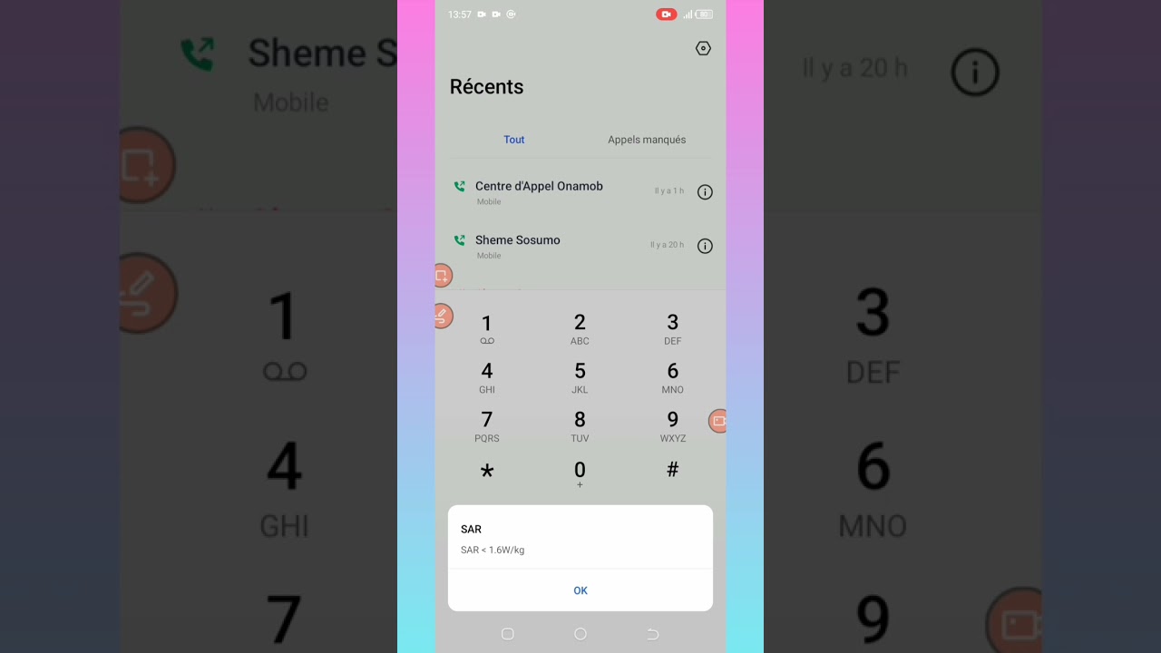 SAR tahukigwa ico arico muri téléphone yawe