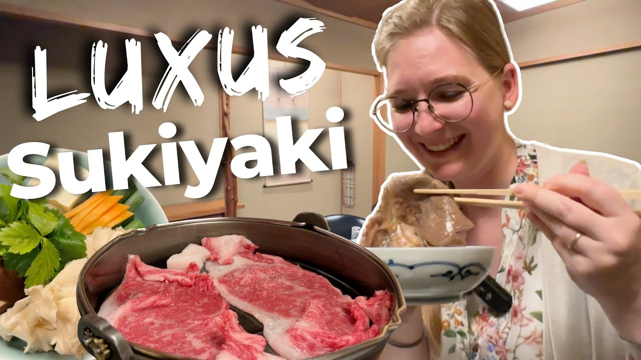 Ich habe Luxus-Sukiyaki mit Matsusaka-Rind probiert – War es den Preis wert?