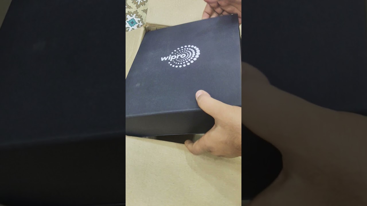 🎁 Wipro Welcome Kit Unboxing | Wipro WILP Program 2025 🎉 #shorts # #welcomekit #wipro #onboarding