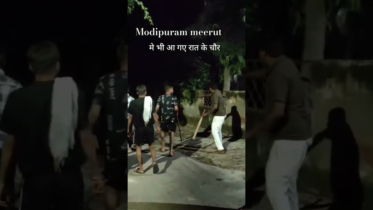 modipuram meerut me bhi aa gaya चौर #youtubeshorts #shortvideo #viralvideo  #modipuram #meerut 🥷🥷