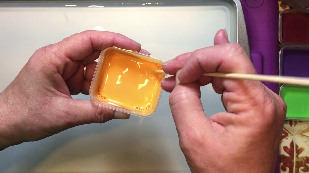 Build Your Stash and Craft, Wk 150 Pt 2, Ebru Painting (Marble Painting on Water)