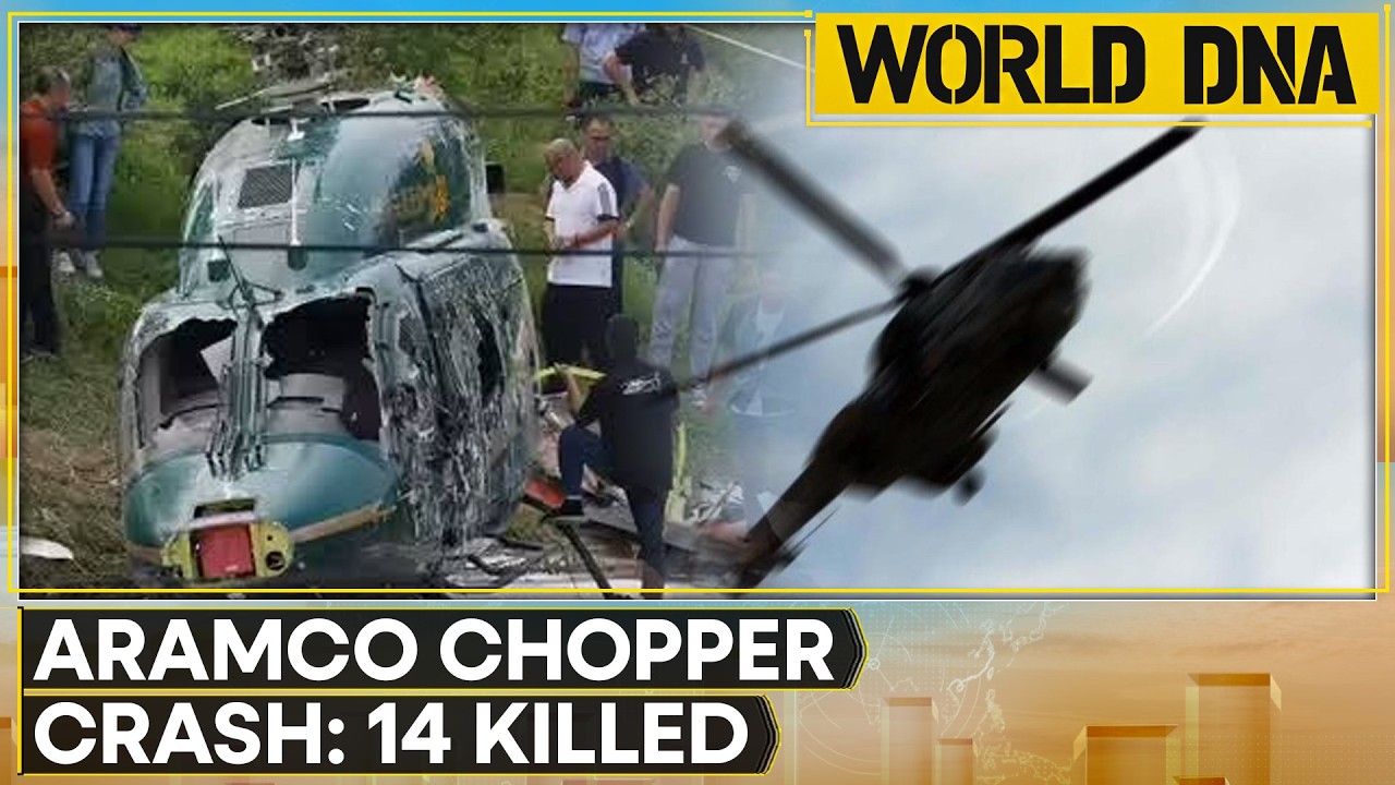 Saudi Arabia: Aramco Chopper Crashes in Ras Tanura, 14 Killed | WION World DNA