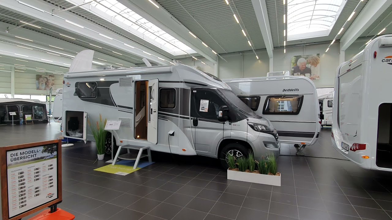 Cheap motorhome with queen bed. Carado T459 Edition 15
