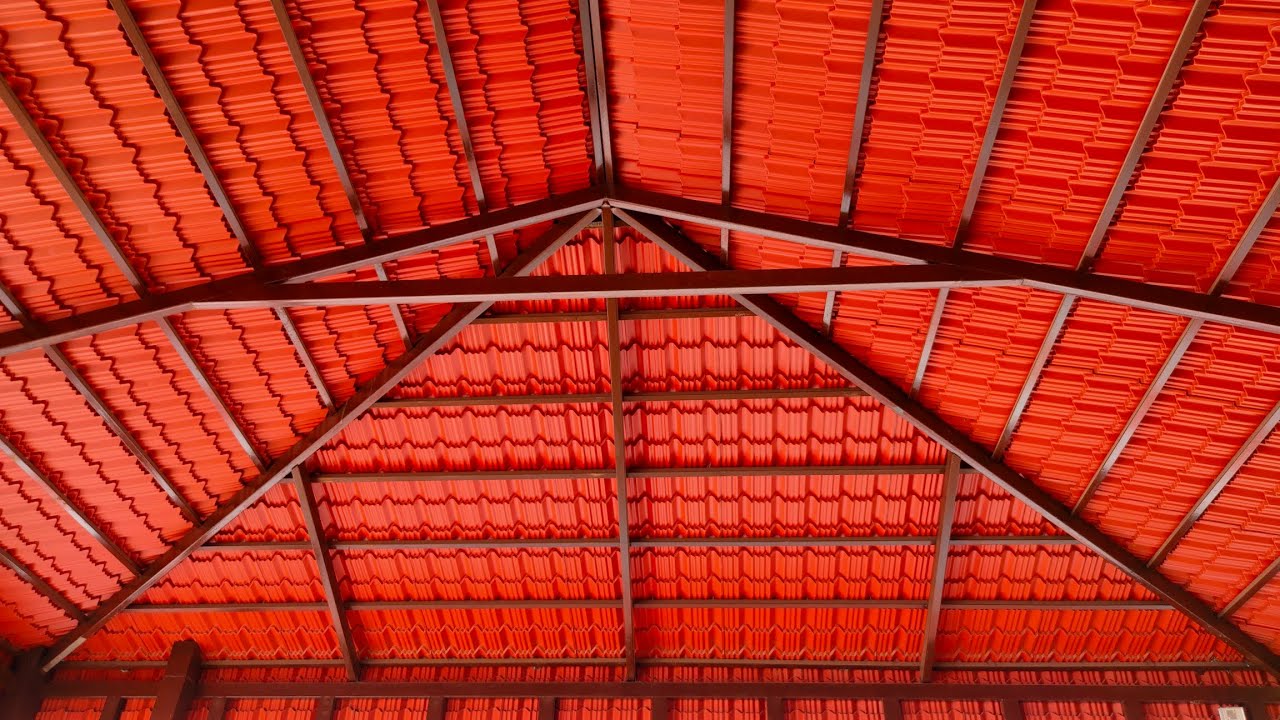Terrace roofing kerala model shed work 9600200288