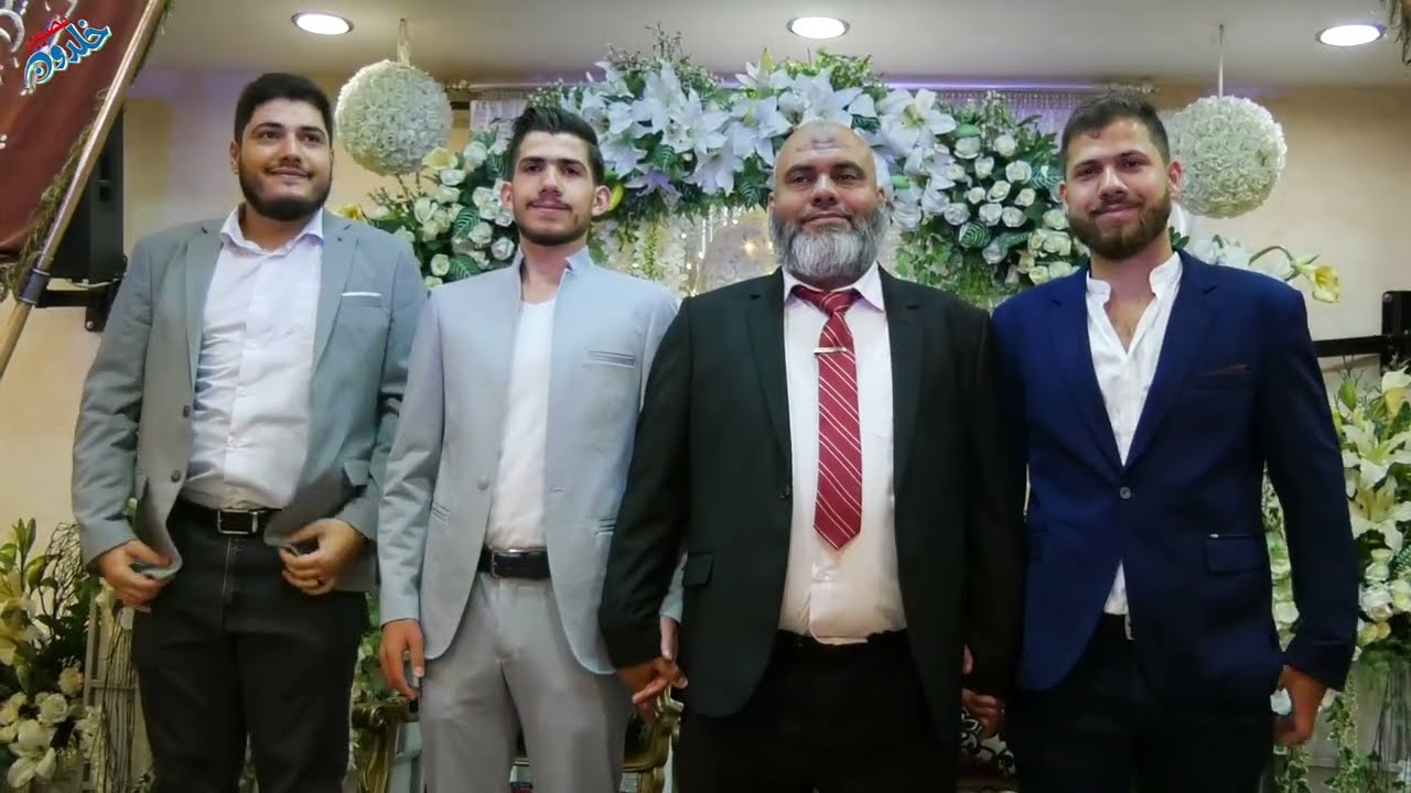 حفلة خطوبة الشاب بشر  مرعي في بلدة عين منين في صالة الملكة مع فرقة اساطير الشام