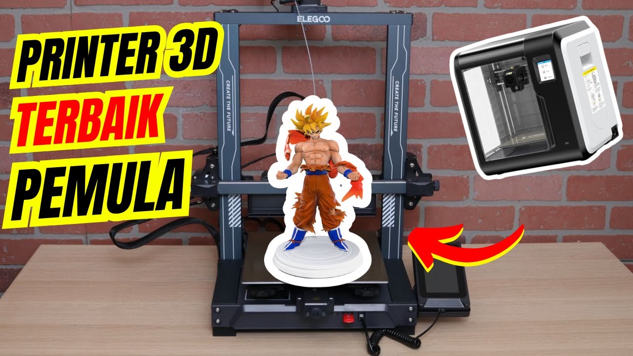 5 Rekomendasi PRINTER 3D Terbaik untuk PEMULA!