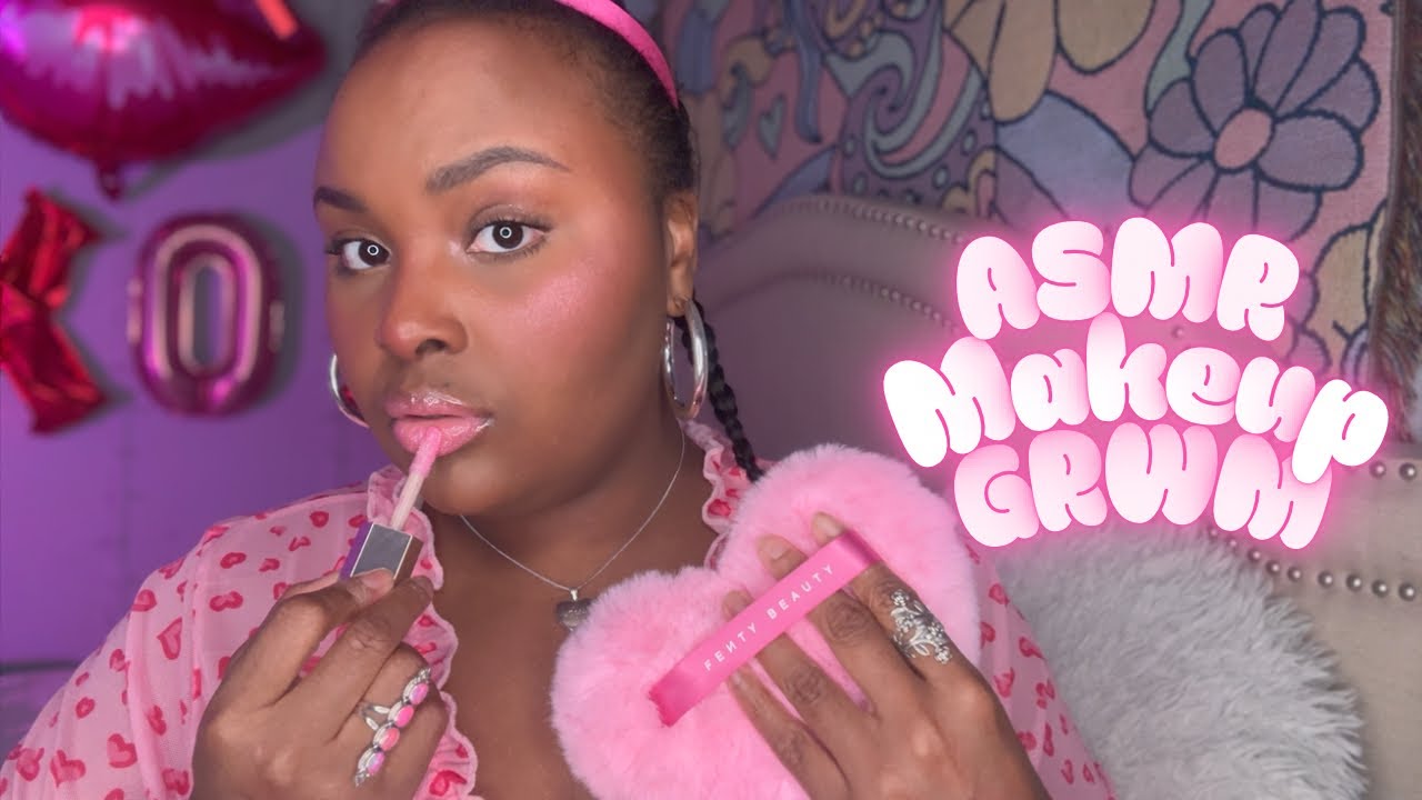 Makeup GRWM ft. Fenty Beauty - WATTABRAT Collection 💄✨💗 | Makeup ASMR