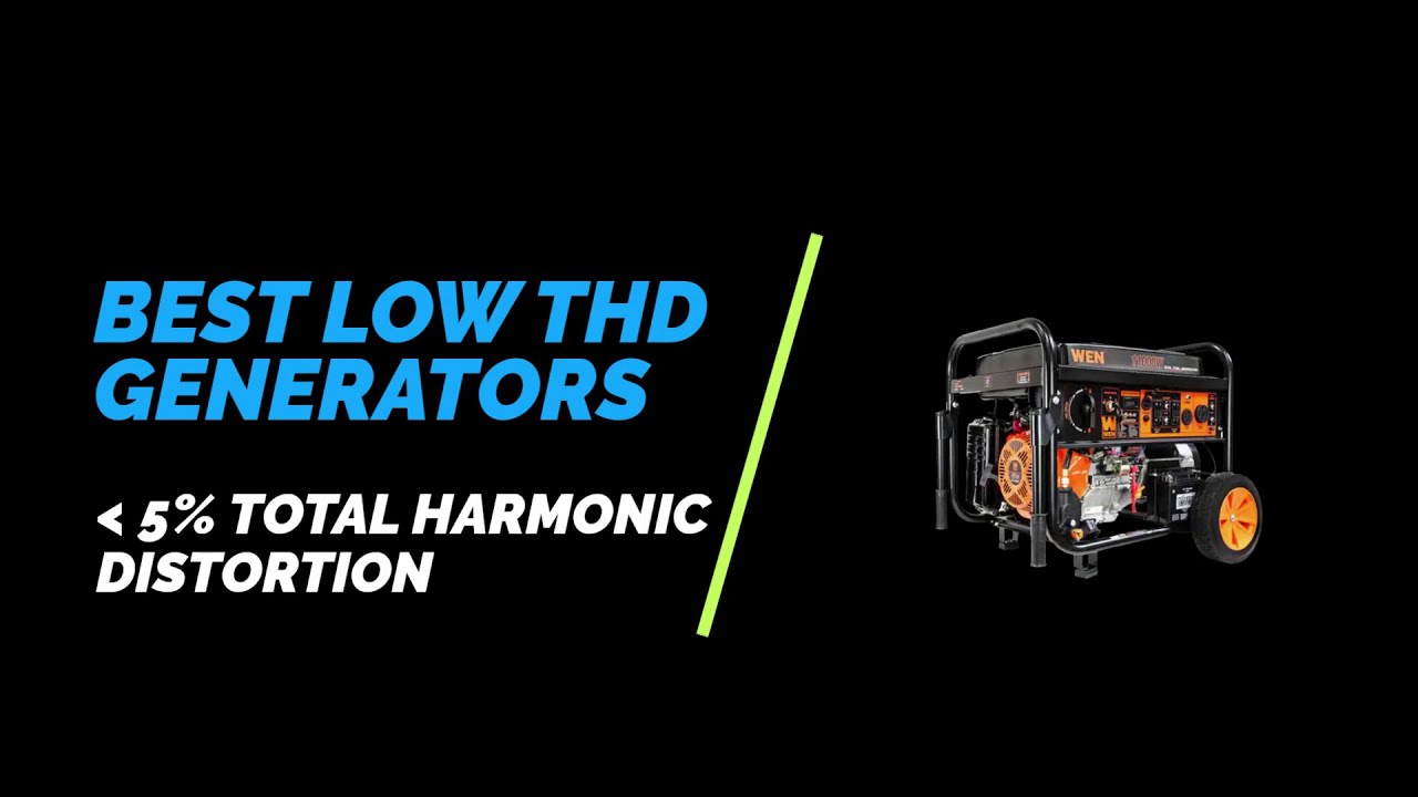 Clean and Reliable Power: Top 6 Best Low THD Generators for Sensitive Electronics and Appliances!