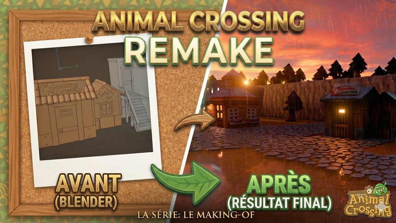 LA SÉRIE ANIMAL CROSSING NEW LEAF - FAN MADE