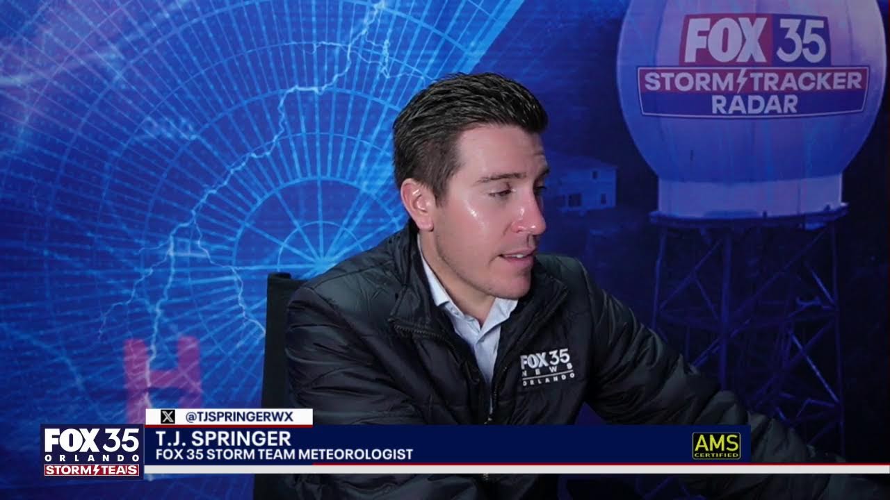 LIVE: Drier Air Moving in Behind Cold Front, Big-Time Warmth for Florida