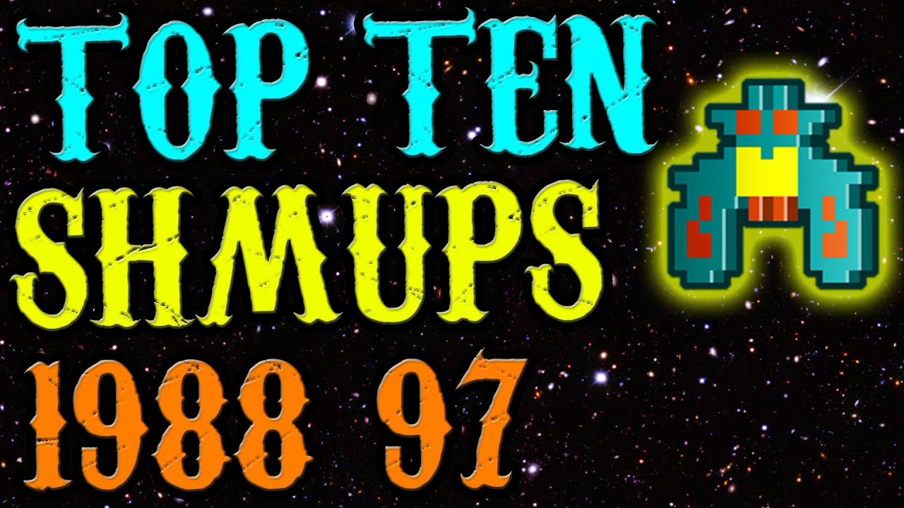 Top 10 MAME Arcade Shmups 1988-1997. One Game Per Year! (1080p/60fps/NC)
